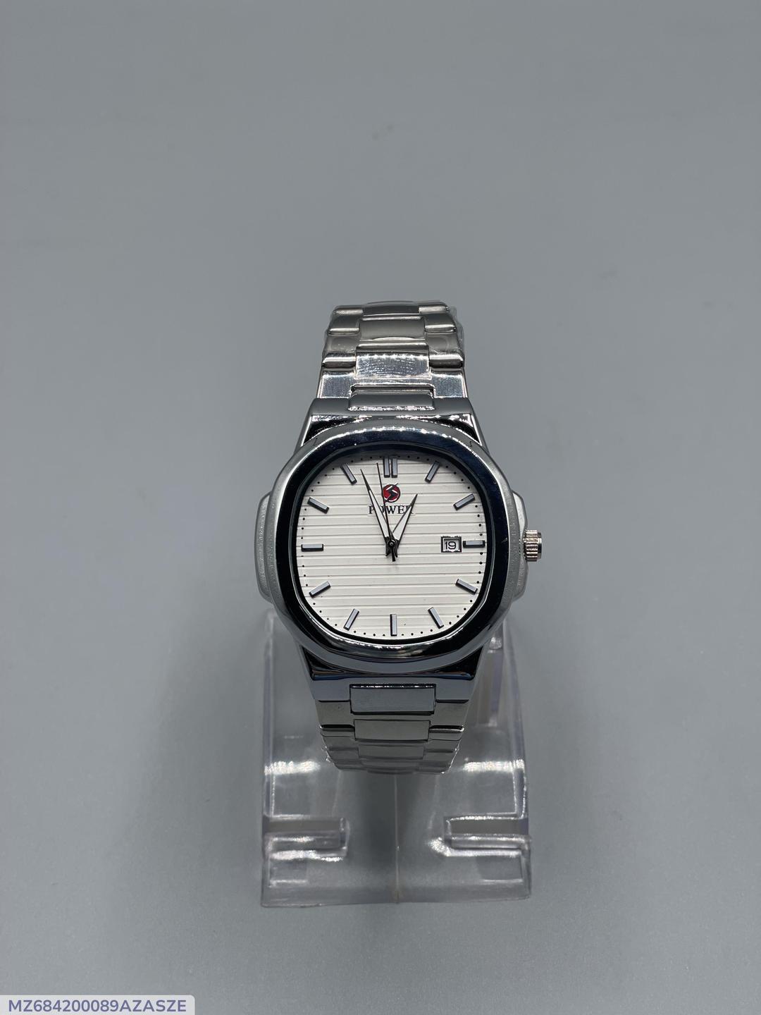 MEN'S UNISEX QUARTZ WATCH WITH CHAIN STRAP WATER RESISTENCE CHRONOGRAPH