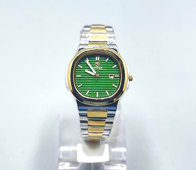MEN'S UNISEX QUARTZ WATCH WITH CHAIN STRAP WATER RESISTENCE CHRONOGRAPH