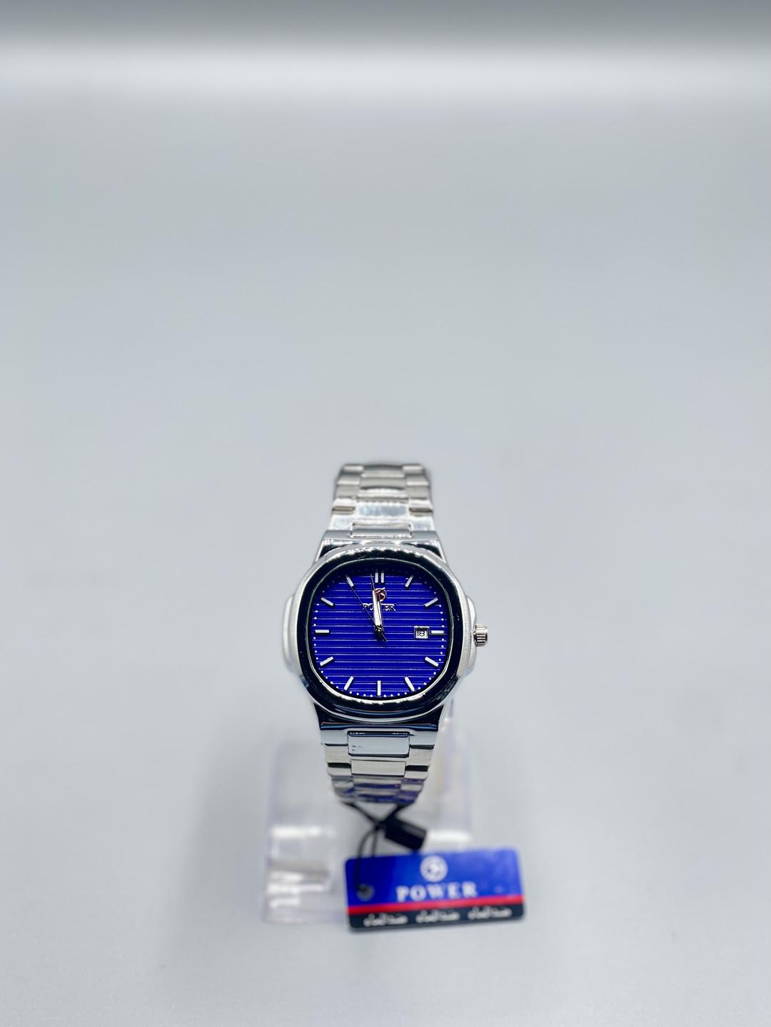 MEN'S UNISEX QUARTZ WATCH WITH CHAIN STRAP WATER RESISTENCE CHRONOGRAPH